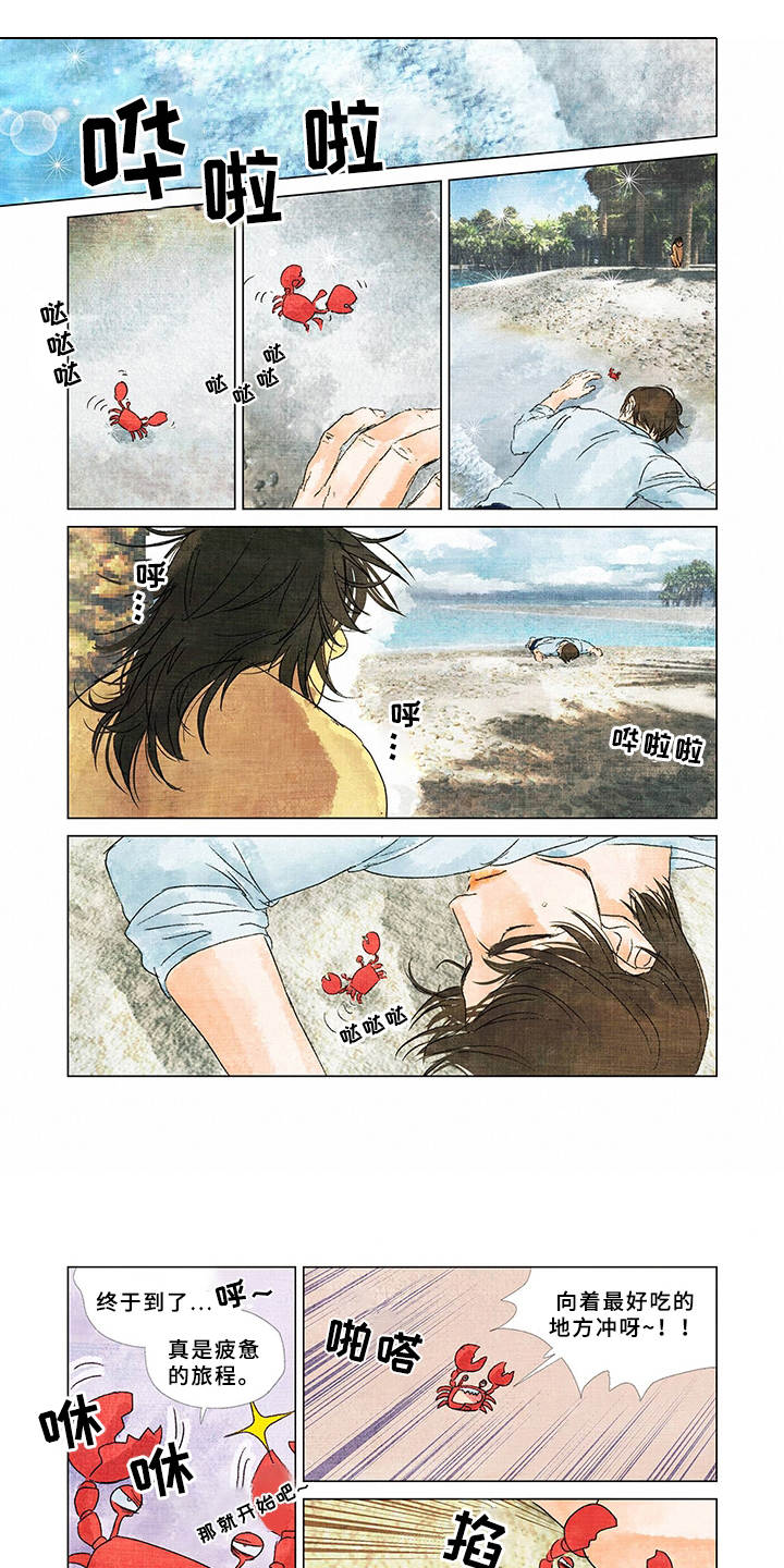 第1章：流落荒岛0