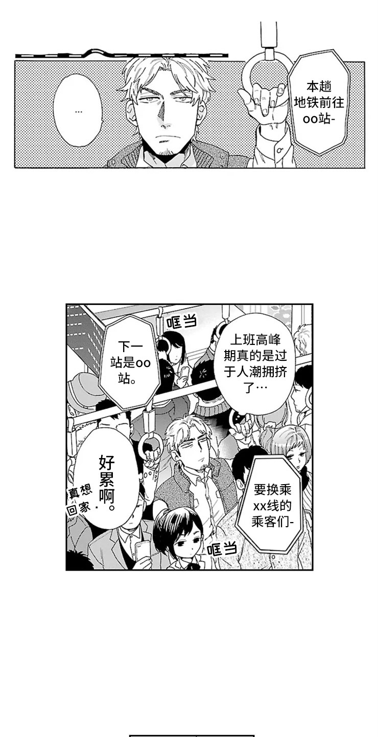 第1章：地铁美男0